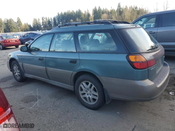 2004 Subaru Legacy Wagon (Natl) Outback with VIN 4S3BH675X47633334, listed as a Copart auction lot 47327385 with 229,331 mi miles and Salvage Title. Bid and sale history available at carsss.com. Image 2.