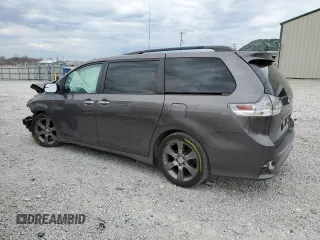 2015 Toyota Sienna SE with VIN 5TDXK3DC3FS602315, listed as a Copart auction lot 50403405 with 157,882 mi miles and Salvage Title. Bid and sale history available at carsss.com. Image 2.