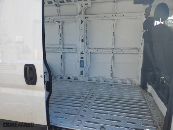 2023 Ram ProMaster Cargo Van with VIN 3C6LRVDG0PE596274, listed as a Copart auction lot 47489025 with 37,503 mi miles and Clean Title. Bid and sale history available at carsss.com. Image 11.