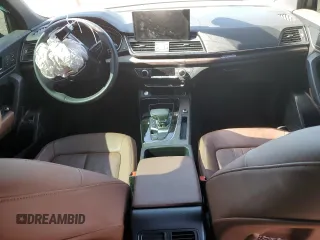 2022 Audi Q5 Premium with VIN WA1ABAFY8N2099612, listed as a Copart auction lot 53869445 with 32,603 mi miles and Salvage title. Bid and sale history available at DreamBid. Image 8.