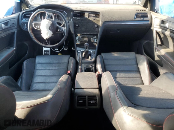 2019 Volkswagen Golf GTI S with VIN 3VW5T7AU0KM034198, listed as a Copart auction lot 46554694 with 27,092 mi miles. Bid and sale history available at carsss.com. Image 8.