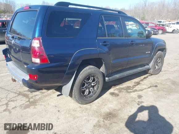 2004 Toyota 4Runner SR5 with VIN JTEBU14R648011213, listed as a IAAI auction lot 41783966 with 176,855 mi miles and . Bid and sale history available at DreamBid. Image 4.