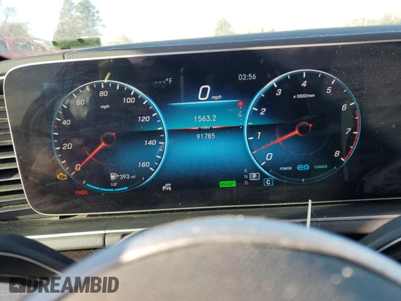 2020 Mercedes-Benz GLS 450 with VIN 4JGFF5KE2LA130256, listed as a Copart auction lot 47644455 with 91,785 mi miles and Salvage title. Bid and sale history available at DreamBid. Image 9.