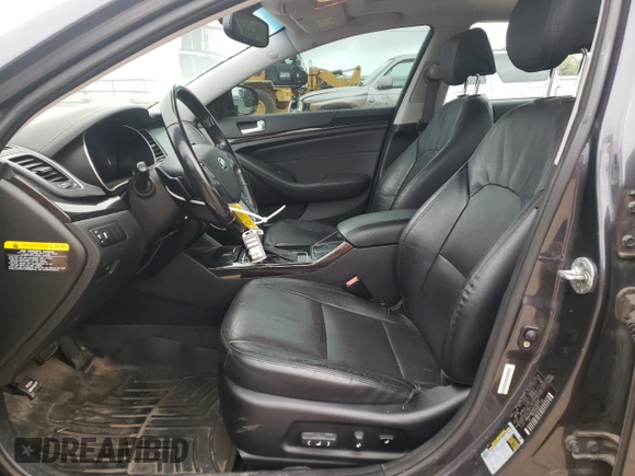2015 Kia Cadenza Premium with VIN KNALN4D75F5181683, listed as a Copart auction lot 72346994 with 184,455 mi miles and Salvage Title. Bid and sale history available at carsss.com. Image 7.
