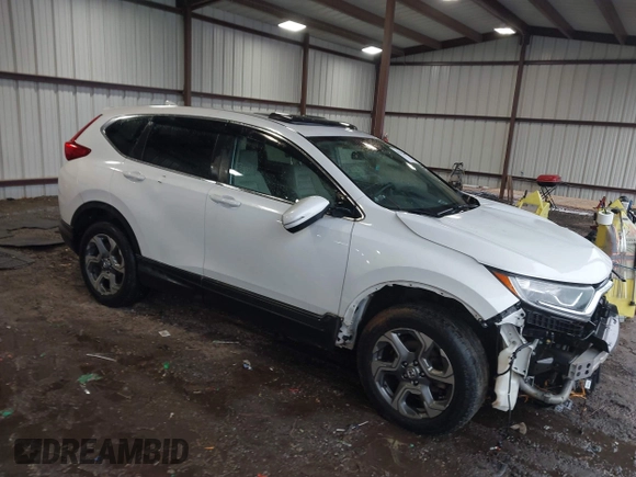 2019 Honda CR-V EX with VIN 2HKRW2H56KH641449, listed as a IAAI auction lot 41762860 with 181,557 mi miles and . Bid and sale history available at DreamBid. Image 1.