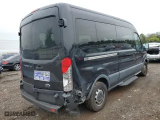 2017 Ford Transit Wagon XL with VIN 1FBAX2CM5HKA67398, listed as a Copart auction lot 72710744 with 67,520 mi miles and Salvage Title. Bid and sale history available at carsss.com. Image 3.