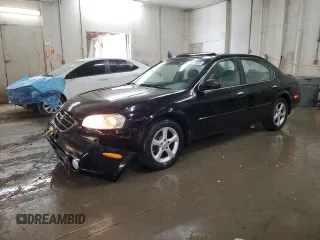 2000 Nissan Maxima GXE z VIN JN1CA31A1YT211725, wystawiony jako Copart lot #47401895 z przebiegiem 122 228 mil mil oraz Szkody całkowita. Historia ofert i sprzedaży dostępna na DreamBid. Obrazek 1.