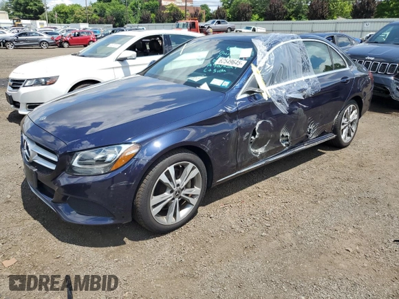 2018 Mercedes-Benz C 300 с VIN WDDWF4KB5JR416952, выставлен на аукционе Copart как лот 62549645 с пробегом 46 632 миль миль и Списание • Salvage title. История ставок и продаж доступна на DreamBid. Изображение 1.