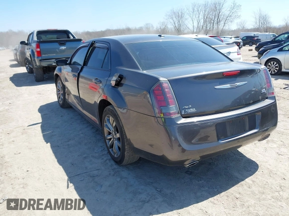 2014 Chrysler 300 with VIN 2C3CCAGG2EH384383, listed as a IAAI auction lot 42044047 with 114,271 mi miles. Bid and sale history available at carsss.com. Image 3.
