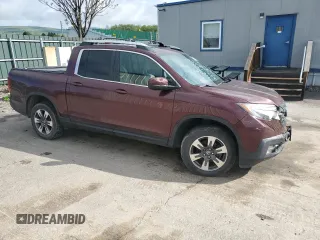 2019 Honda Ridgeline RTL with VIN 5FPYK3F5XKB038414, listed as a Copart auction lot 55408955 with Not provided miles and Salvage title. Bid and sale history available at DreamBid. Image 4.