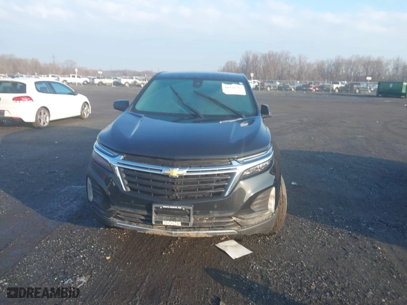 2022 Chevrolet Equinox LT with VIN 3GNAXUEV8NL221293, listed as a IAAI auction lot 41431585 with 1 mi miles. Bid and sale history available at carsss.com. Image 12.