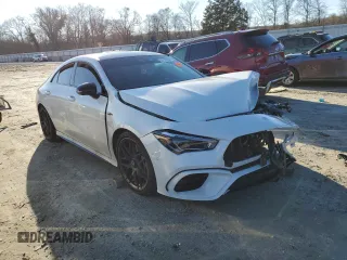 2023 Mercedes-Benz CLA 45 AMG with VIN W1K5J5DB3PN379445, listed as a Copart auction lot 41185944 with Not Provided miles and . Bid and sale history available at DreamBid. Image 4.