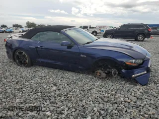 2019 Ford Mustang GT Premium with VIN 1FATP8FF2K5124544, listed as a Copart auction lot 65236465 with 92,874 mi miles and Non repairable. Bid and sale history available at DreamBid. Image 4.