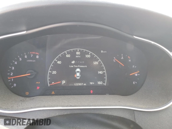 2014 Kia Cadenza Premium with VIN KNALN4D70E5153093, listed as a Copart auction lot 77487944 with 122,907 mi miles and Salvage Title. Bid and sale history available at carsss.com. Image 9.