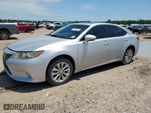 2013 Lexus ES 300h with VIN JTHBW1GG9D2022801, listed as a Copart auction lot 57325235 with 223,632 mi miles and Salvage title. Bid and sale history available at DreamBid. Image 1.