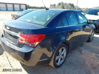 2014 Chevrolet Cruze 2LT with VIN 1G1PE5SB5E7138989, listed as a IAAI auction lot 41635614 with 78,017 mi miles. Bid and sale history available at carsss.com. Image 4.