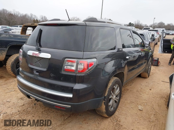 2014 GMC Acadia SLT with VIN 1GKKRRKD8EJ328145, listed as a IAAI auction lot 41376965 with 128,711 mi miles. Bid and sale history available at carsss.com. Image 4.
