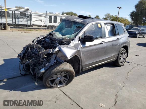 2019 Honda Passport EX-L with VIN 5FNYF7H59KB008466, listed as a Copart auction lot 74487804 with Not Provided miles and Non Repairable. Bid and sale history available at carsss.com. Image 1.