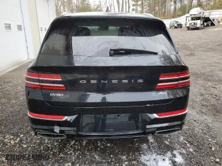 2021 Genesis GV80 with VIN KMUHBDSB3MU038207, listed as a Copart auction lot 73439983 with 75,560 mi miles. Bid and sale history available at carsss.com. Image 6.