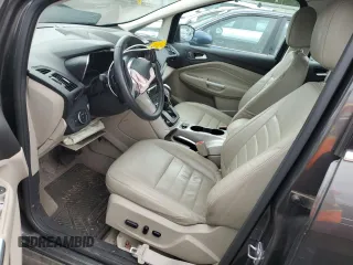 2015 Ford C-Max SEL z VIN 1FADP5BU9FL111427, wystawiony jako Copart lot #56399215 z przebiegiem 110 531 mil mil oraz Szkoda całkowita • Salvage title. Historia ofert i sprzedaży dostępna na DreamBid. Obrazek 7.