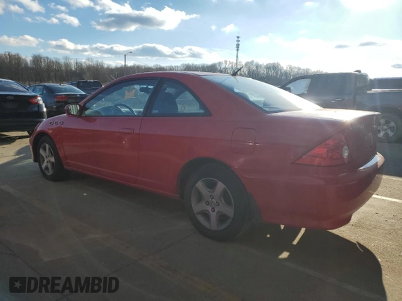 2005 Honda Civic EX with VIN 1HGEM21975L004413, listed as a Copart auction lot 87397824 with 151,362 mi miles and Salvage Title. Bid and sale history available at carsss.com. Image 2.