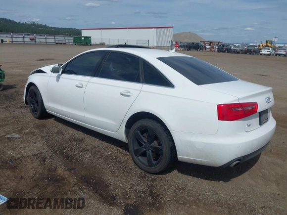 2013 Audi A6 Premium Plus with VIN WAUDFAFCXDN025548, listed as a IAAI auction lot 42607045 with 121,954 mi miles and . Bid and sale history available at DreamBid. Image 3.