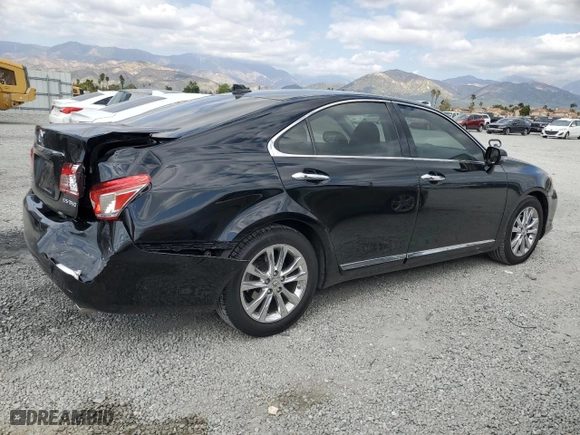 2010 Lexus ES 350 with VIN JTHBK1EG3A2367266, listed as a Copart auction lot 50995915 with 115,441 mi miles and Clean Title. Bid and sale history available at carsss.com. Image 3.