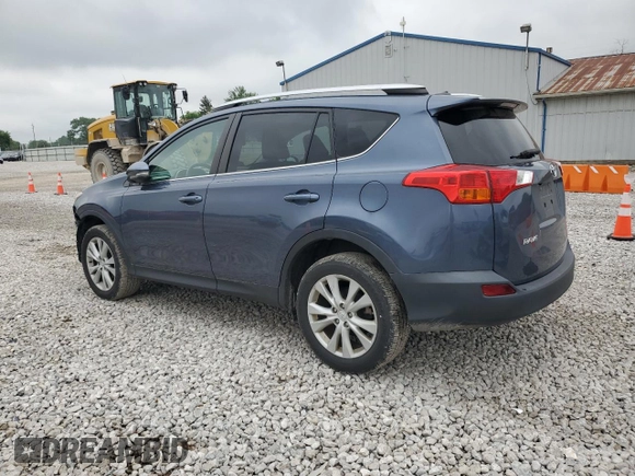2014 Toyota RAV4 Limited with VIN 2T3DFREV9EW221527, listed as a Copart auction lot 61225505 with 104,286 mi miles and Salvage title. Bid and sale history available at DreamBid. Image 2.