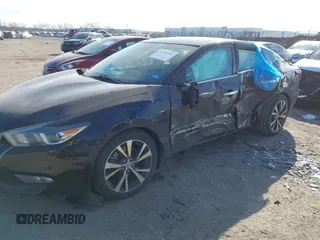 2017 Nissan Maxima SV with VIN 1N4AA6AP2HC418270, listed as a IAAI auction lot 41305536 with 158,298 mi miles. Bid and sale history available at carsss.com. Image 2.