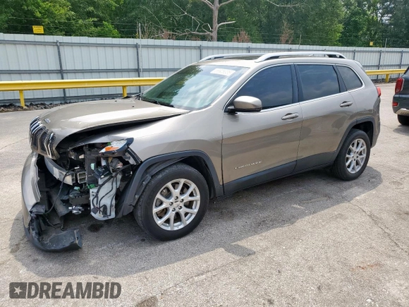 2017 Jeep Cherokee Latitude z VIN 1C4PJLCB3HW502519, wystawiony jako Copart lot #56926335 z przebiegiem 47 549 mil mil oraz Szkoda całkowita • Salvage title. Historia ofert i sprzedaży dostępna na DreamBid. Obrazek 1.