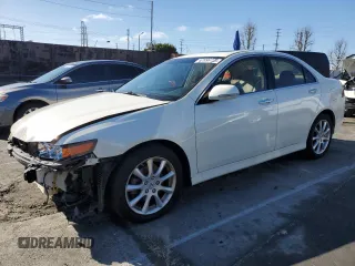 2007 Acura TSX Navi with VIN JH4CL96957C007144, listed as a Copart auction lot 47896735 with 194,234 mi miles and Salvage Title. Bid and sale history available at carsss.com. Image 1.