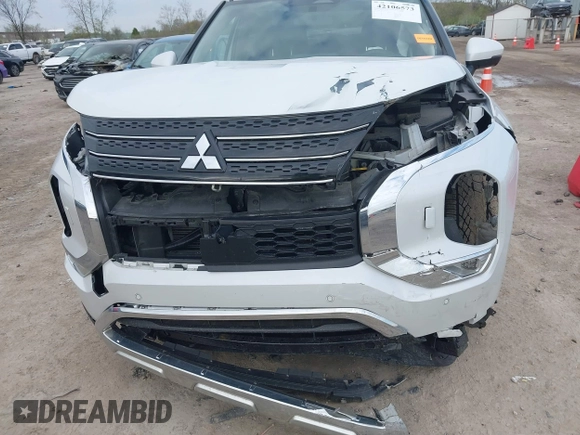 2022 Mitsubishi Outlander SE z VIN JA4J4UA85NZ036591, wystawiony jako IAAI lot #42106573 z przebiegiem 37 467 mil mil oraz . Historia ofert i sprzedaży dostępna na DreamBid. Obrazek 6.