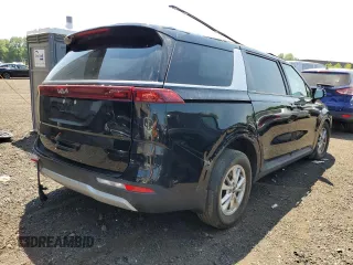 2022 Kia Carnival LXS with VIN KNDNB4H30N6117457, listed as a Copart auction lot 53867003 with 0 mi miles and Salvage Title. Bid and sale history available at carsss.com. Image 3.