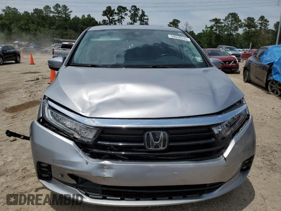 2022 Honda Odyssey Touring с VIN 5FNRL6H82NB009321, выставлен на аукционе Copart как лот 59058535 с пробегом 88 073 миль миль и Списание • Salvage title. История ставок и продаж доступна на DreamBid. Изображение 5.