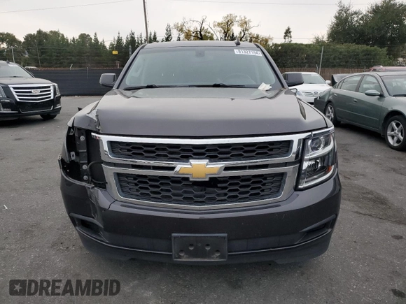2016 Chevrolet Suburban LS with VIN 1GNSKGEC3GR410741, listed as a Copart auction lot 81327194 with 50,573 mi miles and Salvage Title. Bid and sale history available at carsss.com. Image 5.