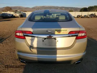 2009 Jaguar XF Luxury with VIN SAJWA05B49HR09280, listed as a Copart auction lot 43210245 with 137,540 mi miles and Salvage Title. Bid and sale history available at DreamBid. Image 6.