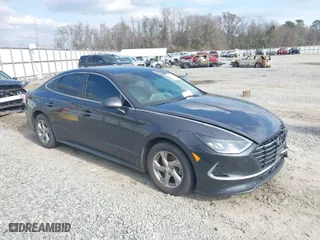 2022 Hyundai Sonata SE with VIN 5NPEG4JA0NH147400, listed as a IAAI auction lot 41478054 with 76,090 mi miles. Bid and sale history available at carsss.com. Image 1.