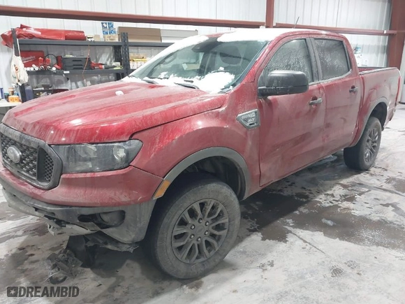 2020 Ford Ranger XL with VIN 1FTER4FH8LLA43844, listed as a IAAI auction lot 41515047 with 87,121 mi miles. Bid and sale history available at carsss.com. Image 2.