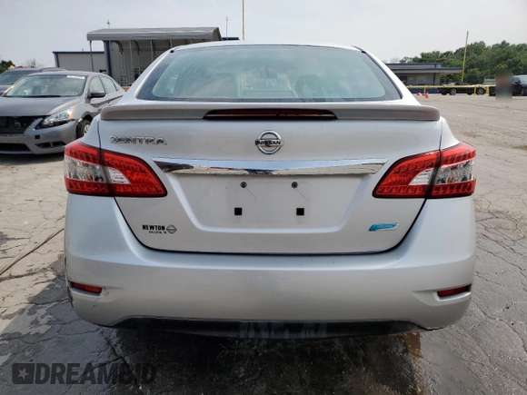 2014 Nissan Sentra SV with VIN 3N1AB7AP2EY235597, listed as a Copart auction lot 60745355 with 173,412 mi miles and Salvage title. Bid and sale history available at DreamBid. Image 6.