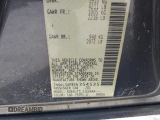 2014 Nissan Altima 2.5 with VIN 1N4AL3AP8EN354535, listed as a IAAI auction lot 41608309 with 172,110 mi miles. Bid and sale history available at carsss.com. Image 9.