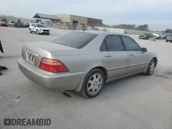 2002 Acura RL with VIN JH4KA96532C008414, listed as a Copart auction lot 71397774 with 176,293 mi miles and Salvage Title. Bid and sale history available at carsss.com. Image 3.
