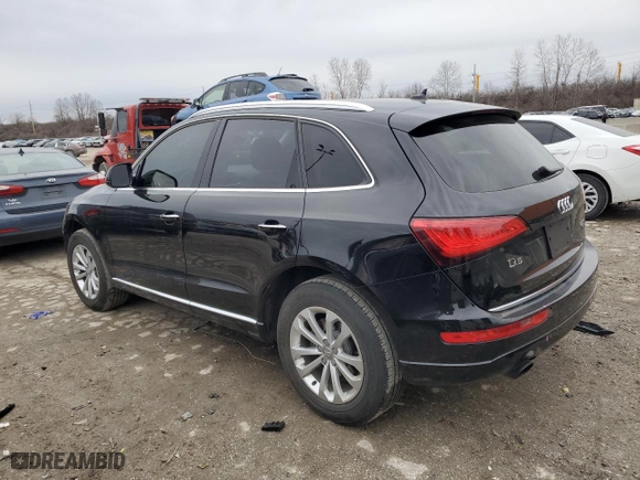 2015 Audi Q5 Premium with VIN WA1CFAFP2FA116464, listed as a Copart auction lot 44957165 with 133,782 mi miles and Salvage Title. Bid and sale history available at carsss.com. Image 2.