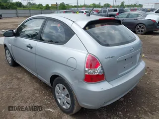 2007 Hyundai Accent GS with VIN KMHCM36C97U038622, listed as a IAAI auction lot 42280940 with 88,995 mi miles and . Bid and sale history available at DreamBid. Image 3.