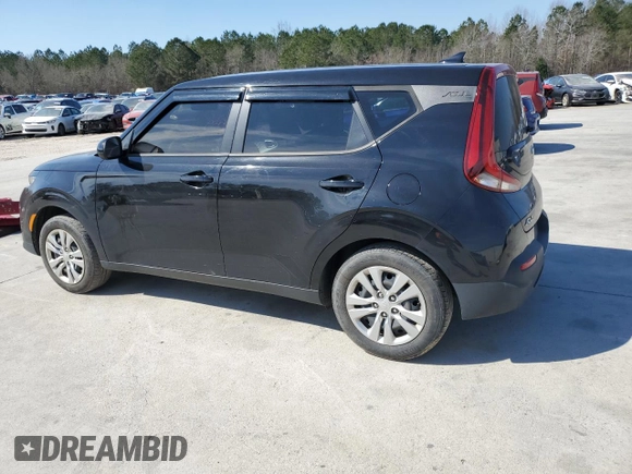 2020 Kia Soul LX with VIN KNDJ23AU1L7710702, listed as a Copart auction lot 46476045 with 122,501 mi miles and Salvage Title. Bid and sale history available at carsss.com. Image 2.