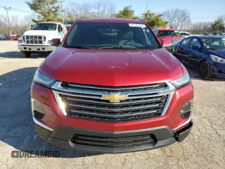2023 Chevrolet Traverse LT Cloth with VIN 1GNEVGKW6PJ147694, listed as a Copart auction lot 44788295 with 43,415 mi miles and Salvage Title. Bid and sale history available at carsss.com. Image 5.