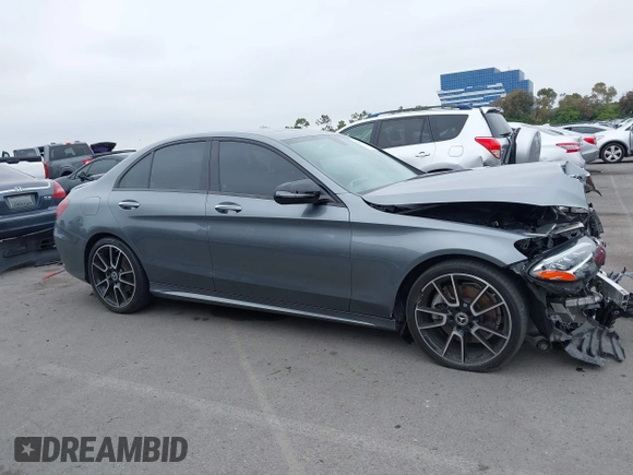 2021 Mercedes-Benz C 300 with VIN W1KWF8DBXMR610661, listed as a IAAI auction lot 42360586 with 47,967 mi miles and . Bid and sale history available at DreamBid. Image 13.