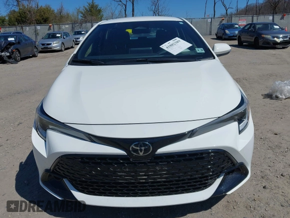 2023 Toyota Corolla Hatchback SE with VIN JTND4MBE8P3212249, listed as a IAAI auction lot 41882389 with 21,589 mi miles. Bid and sale history available at carsss.com. Image 12.