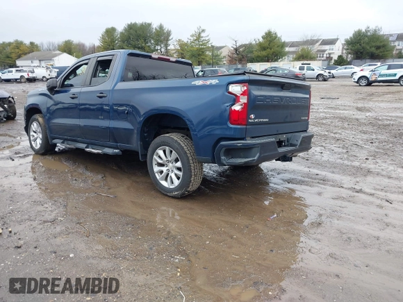 2019 Chevrolet Silverado 1500 Custom with VIN 1GCRYBEH5KZ407515, listed as a IAAI auction lot 41104512 with 68,765 mi miles and . Bid and sale history available at DreamBid. Image 3.