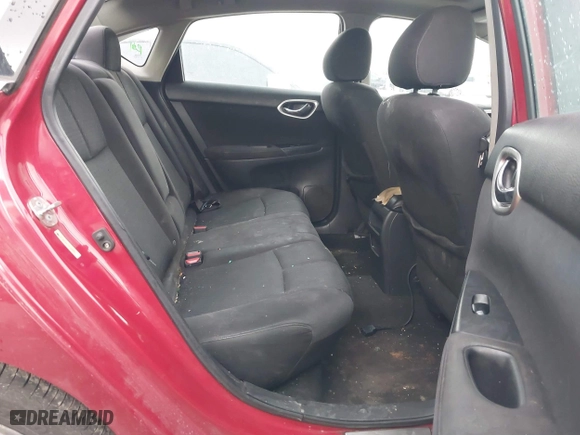 2013 Nissan Sentra SR with VIN 3N1AB7AP7DL635280, listed as a IAAI auction lot 41464335 with 96,763 mi miles. Bid and sale history available at carsss.com. Image 8.