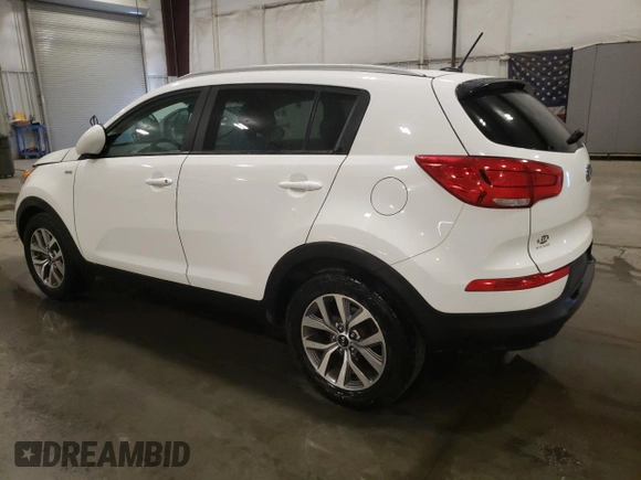 2016 Kia Sportage LX with VIN KNDPBCAC4G7856423, listed as a Copart auction lot 50978535 with 102,437 mi miles and Salvage Title. Bid and sale history available at carsss.com. Image 2.
